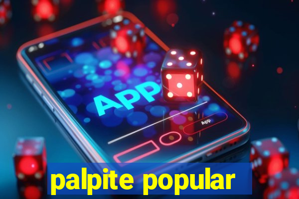 palpite popular